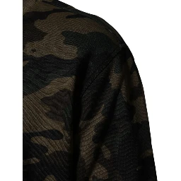Multicolor Camouflage Men Sweatshirt  Sweater