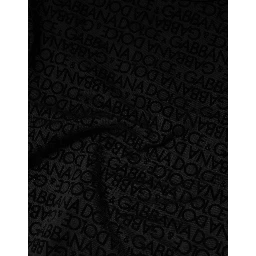 Black Monogram Crew Neck Sweatshirt Sweater