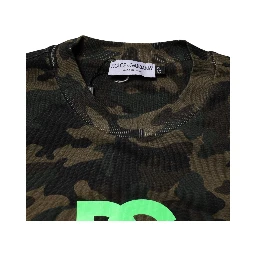 Multicolor Camouflage Men Sweatshirt  Sweater