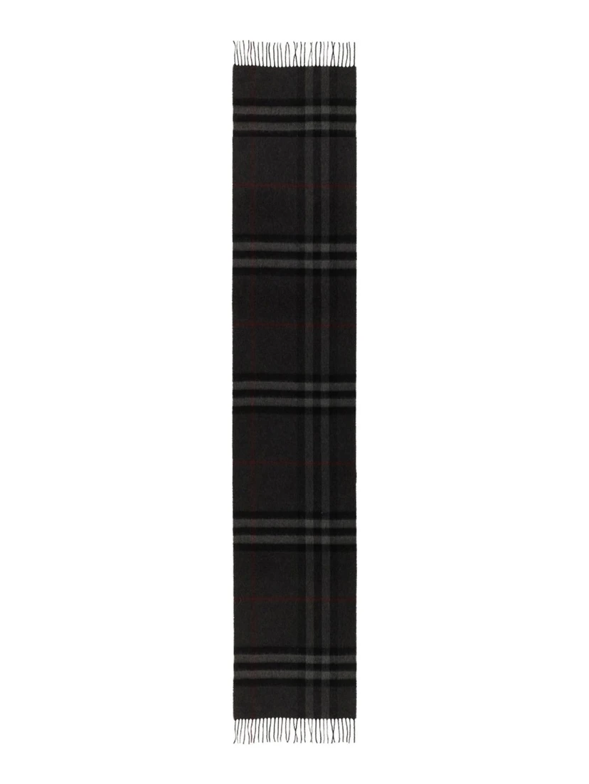 CASHMERE CHECK SCARF