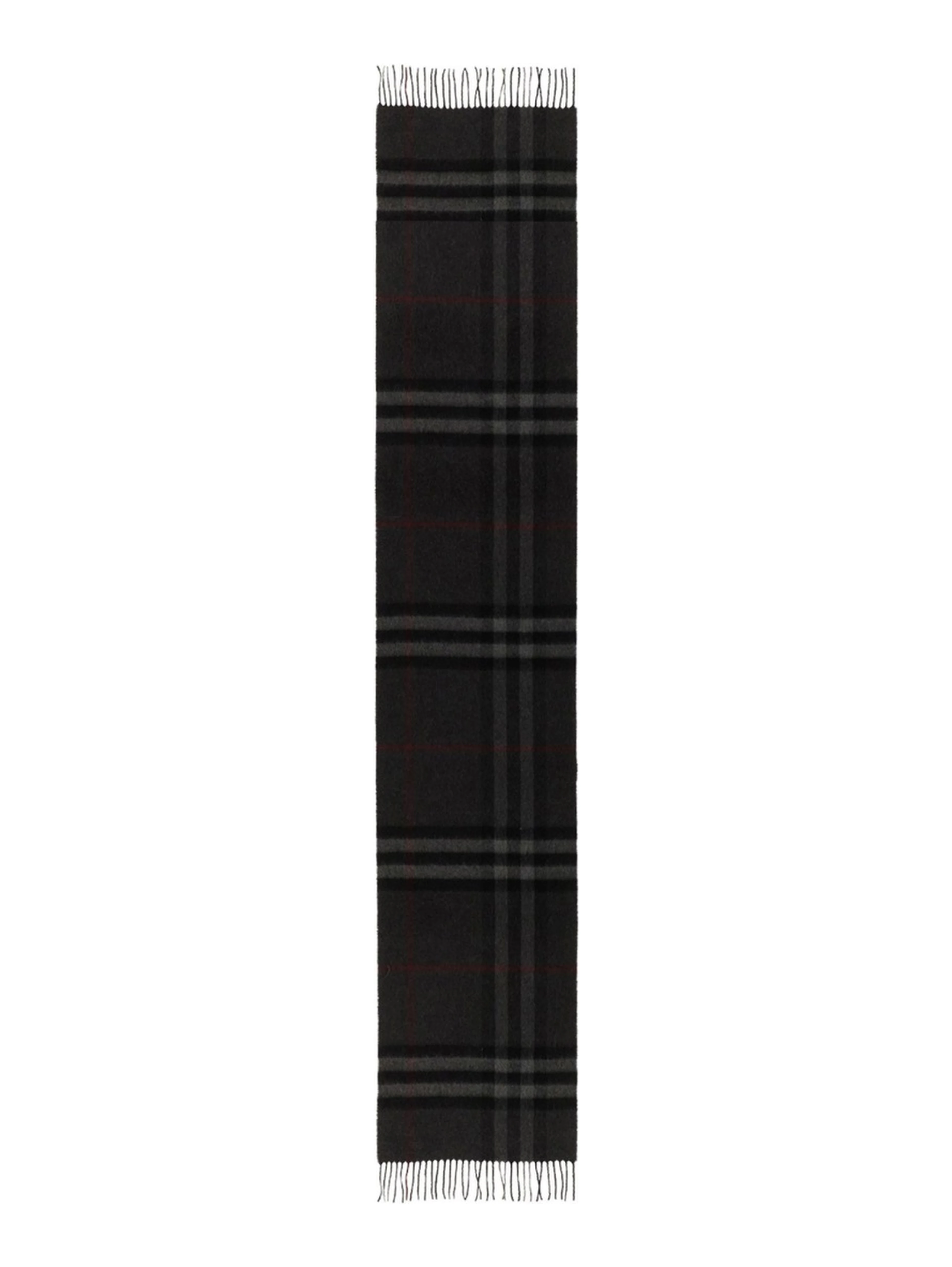 CASHMERE CHECK SCARF