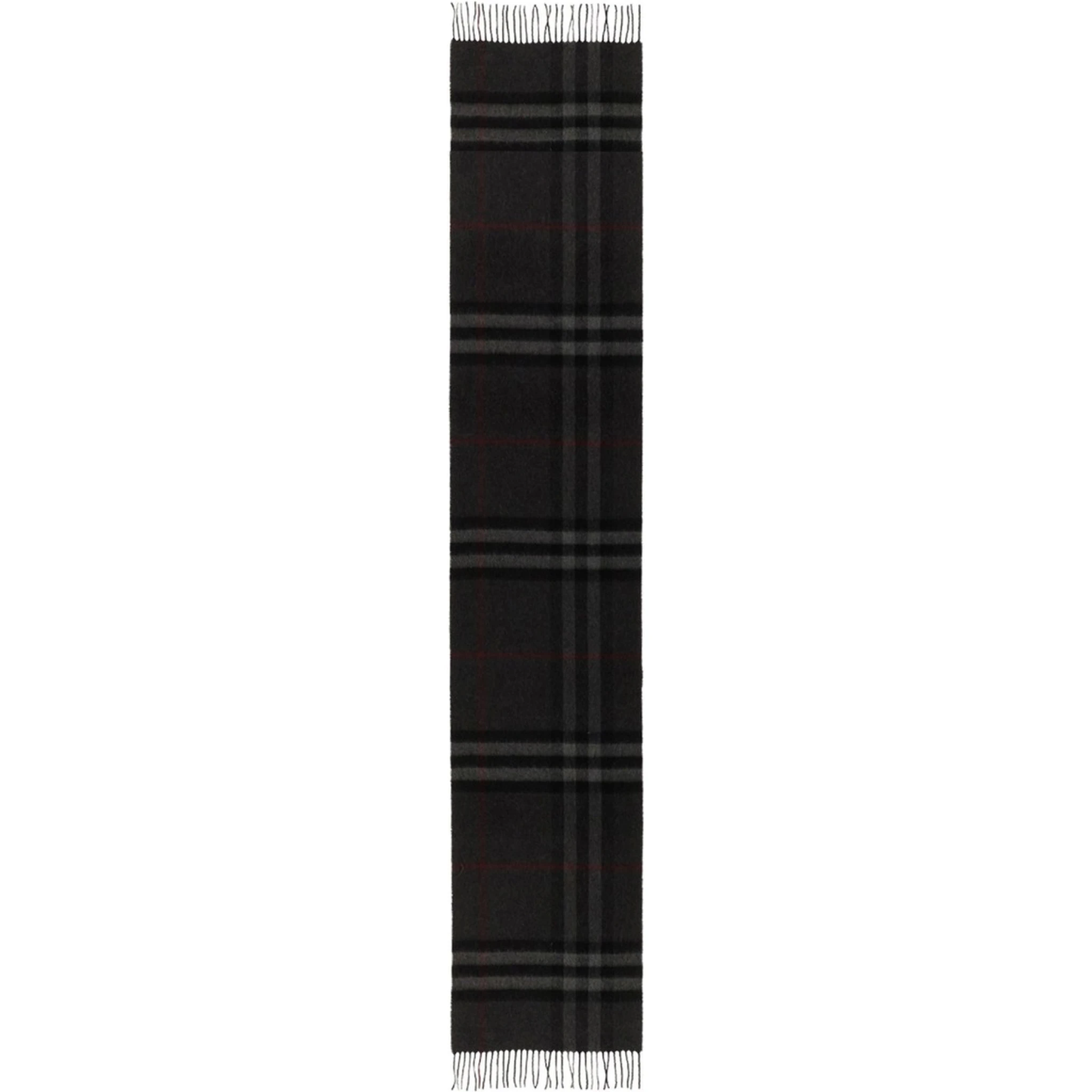 CASHMERE CHECK SCARF