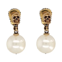 SKULL EARRINGS WITH PAVÉ