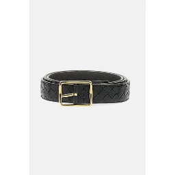 "Woven" leather belt