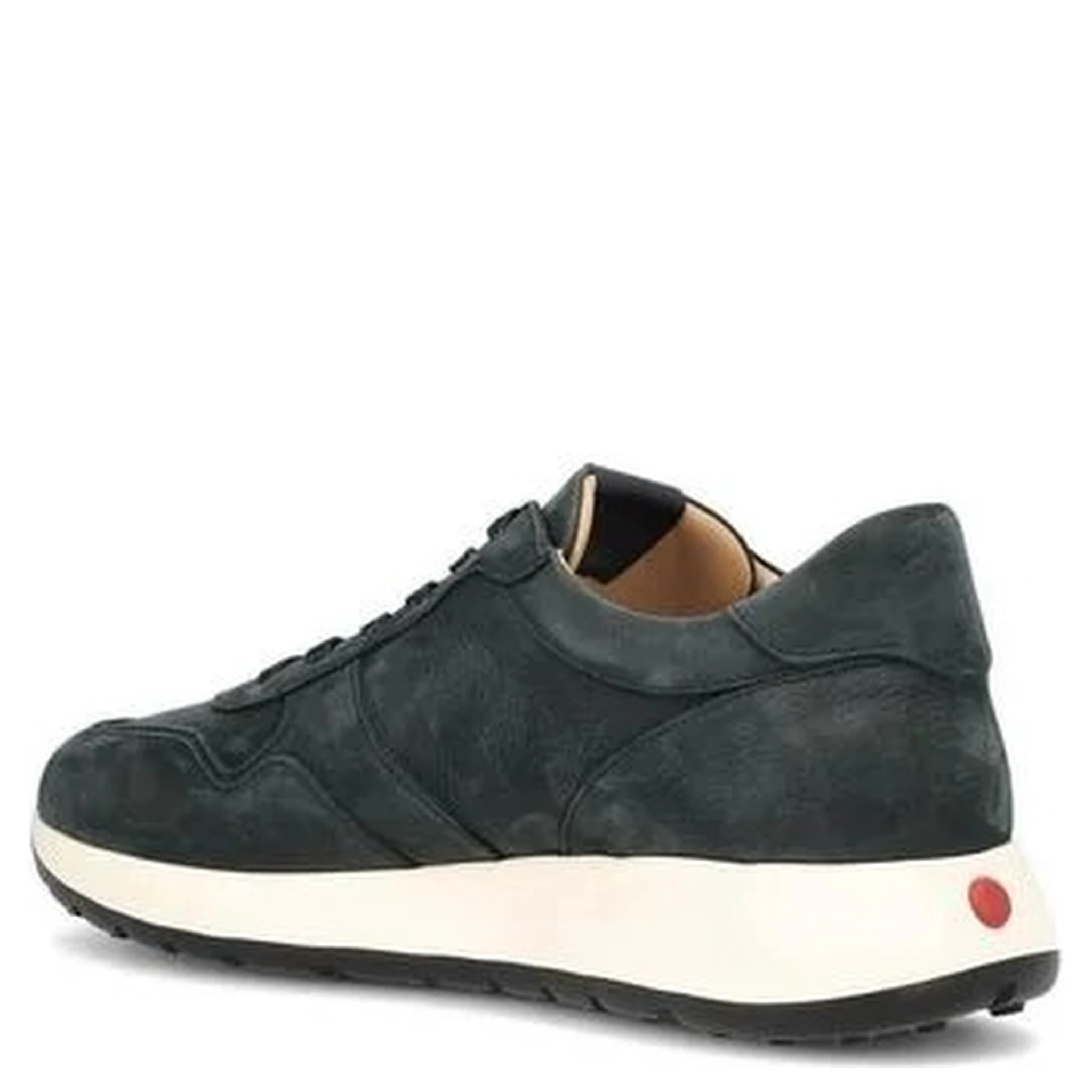 "Red Dot" suede sneakers