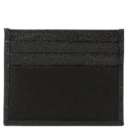 Re-Nylon and Saffiano leather cards holder