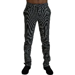 Black Cotton Dress Pants