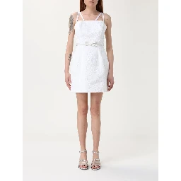 Bicolor Polyester Casual Dress