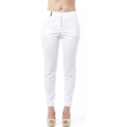 White Cotton Pants