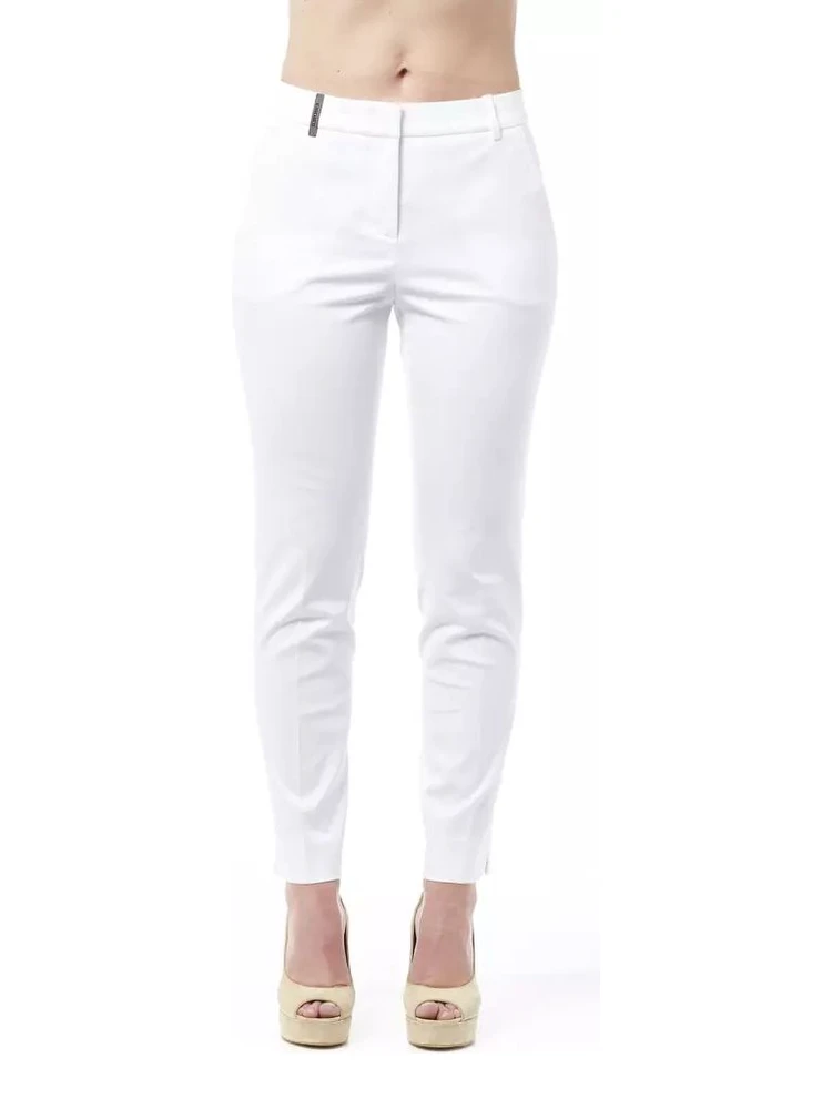 White Cotton Pants