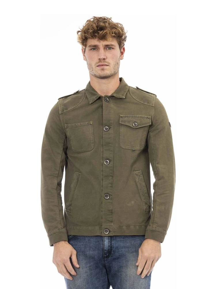 Bicolor Cotton Coat