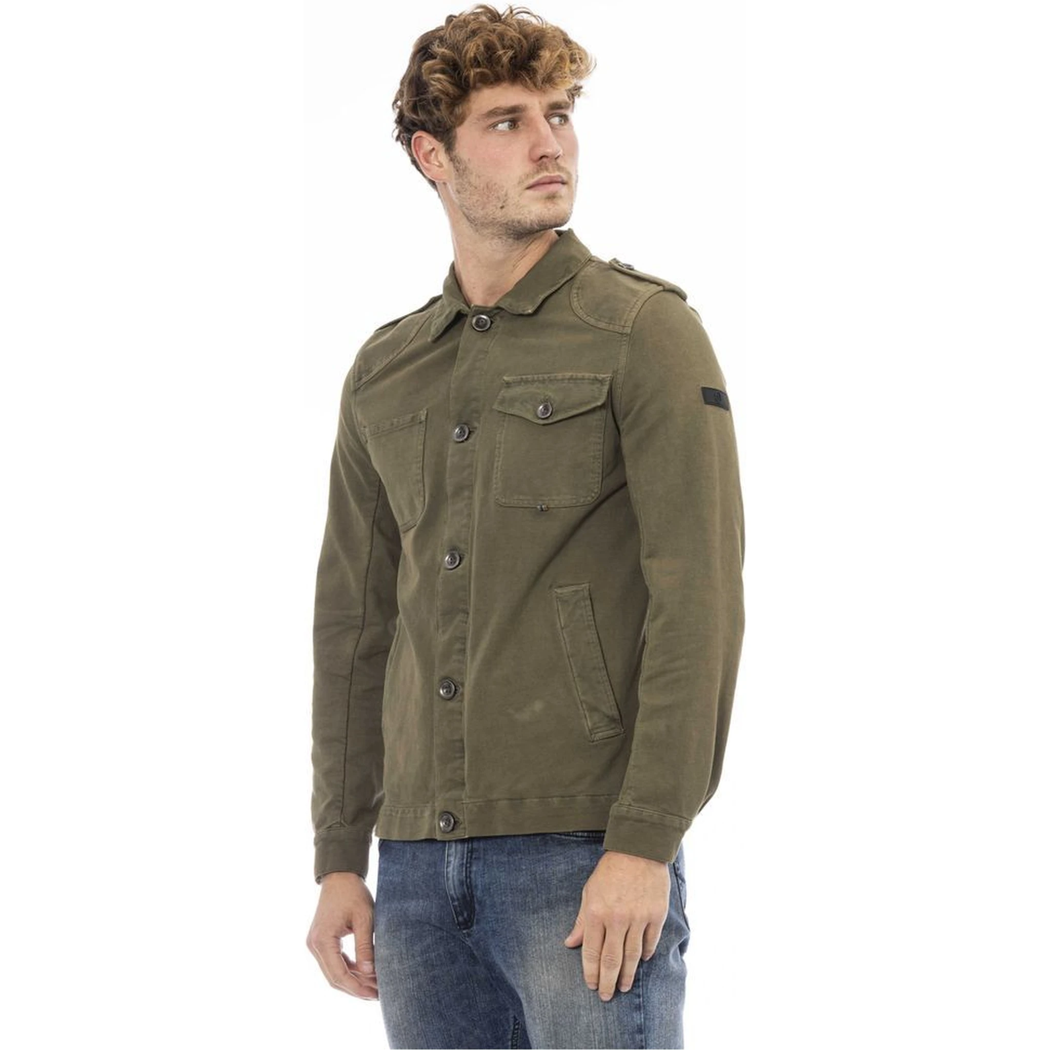 Bicolor Cotton Coat