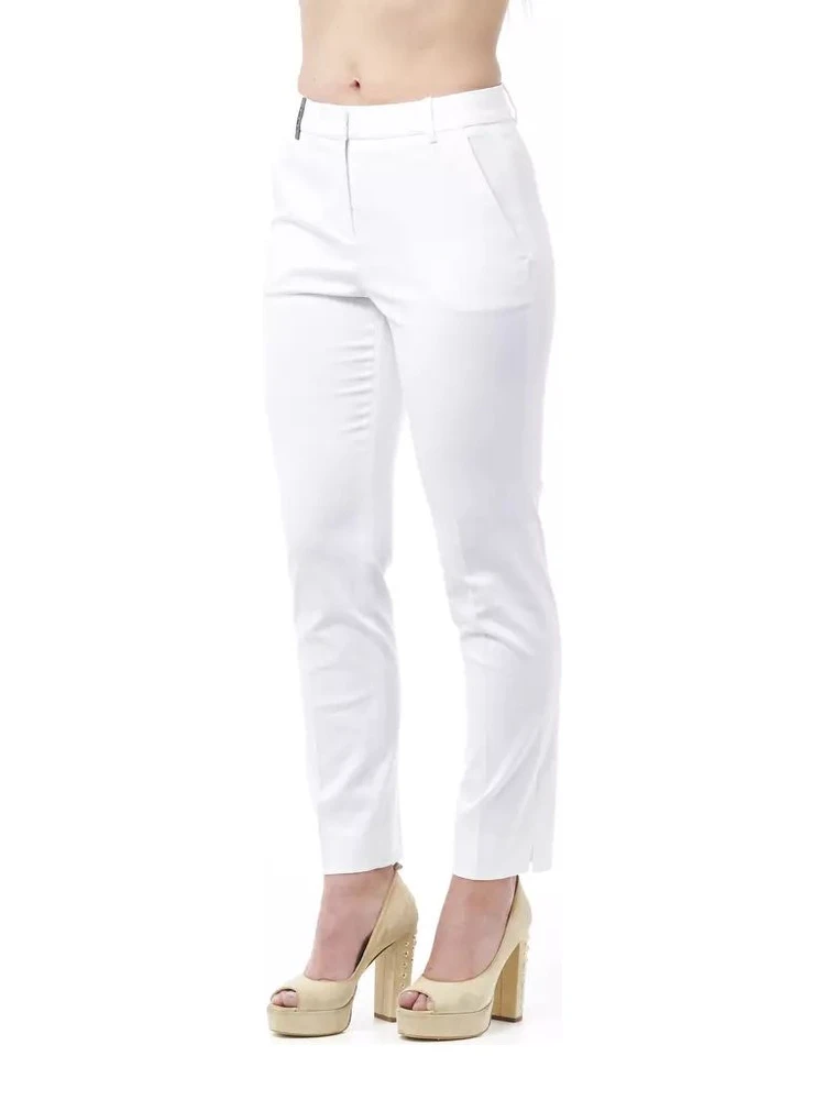 White Cotton Pants alternative