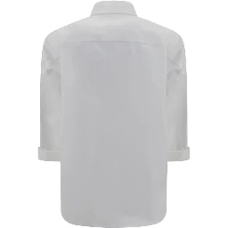 White Cotton Dress Shirt