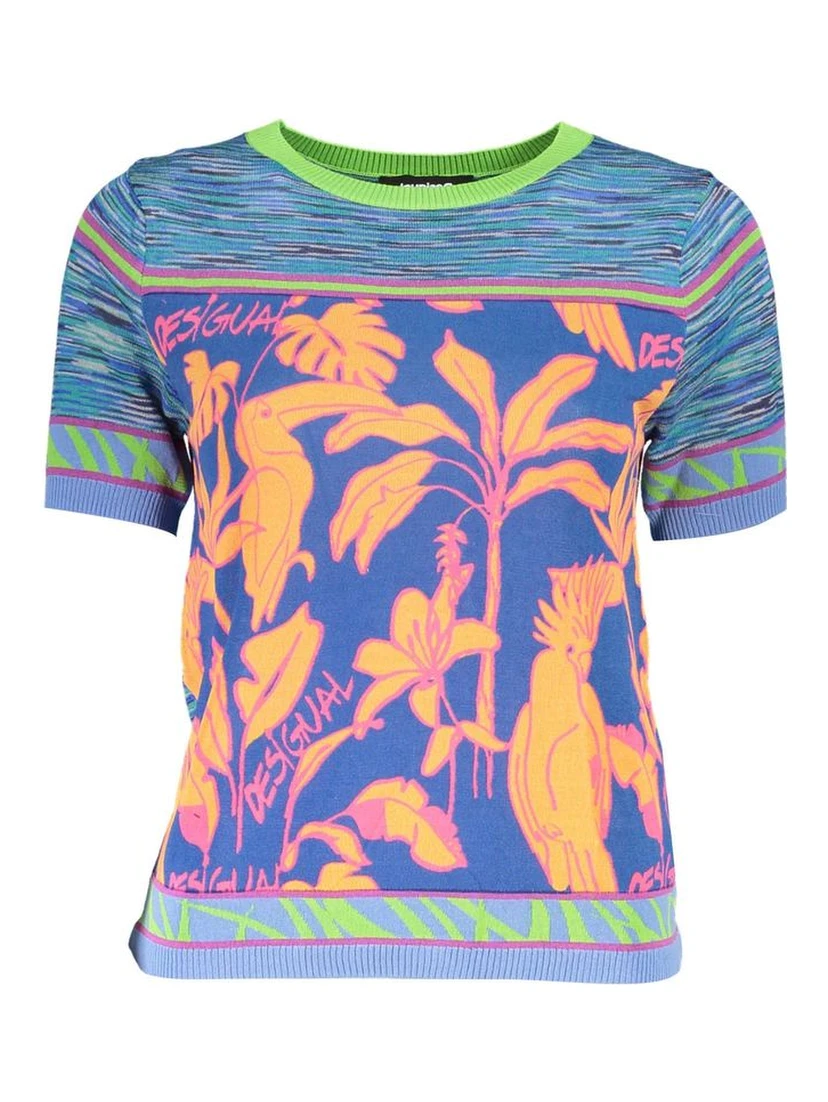 Light Blue Cotton T-Shirt