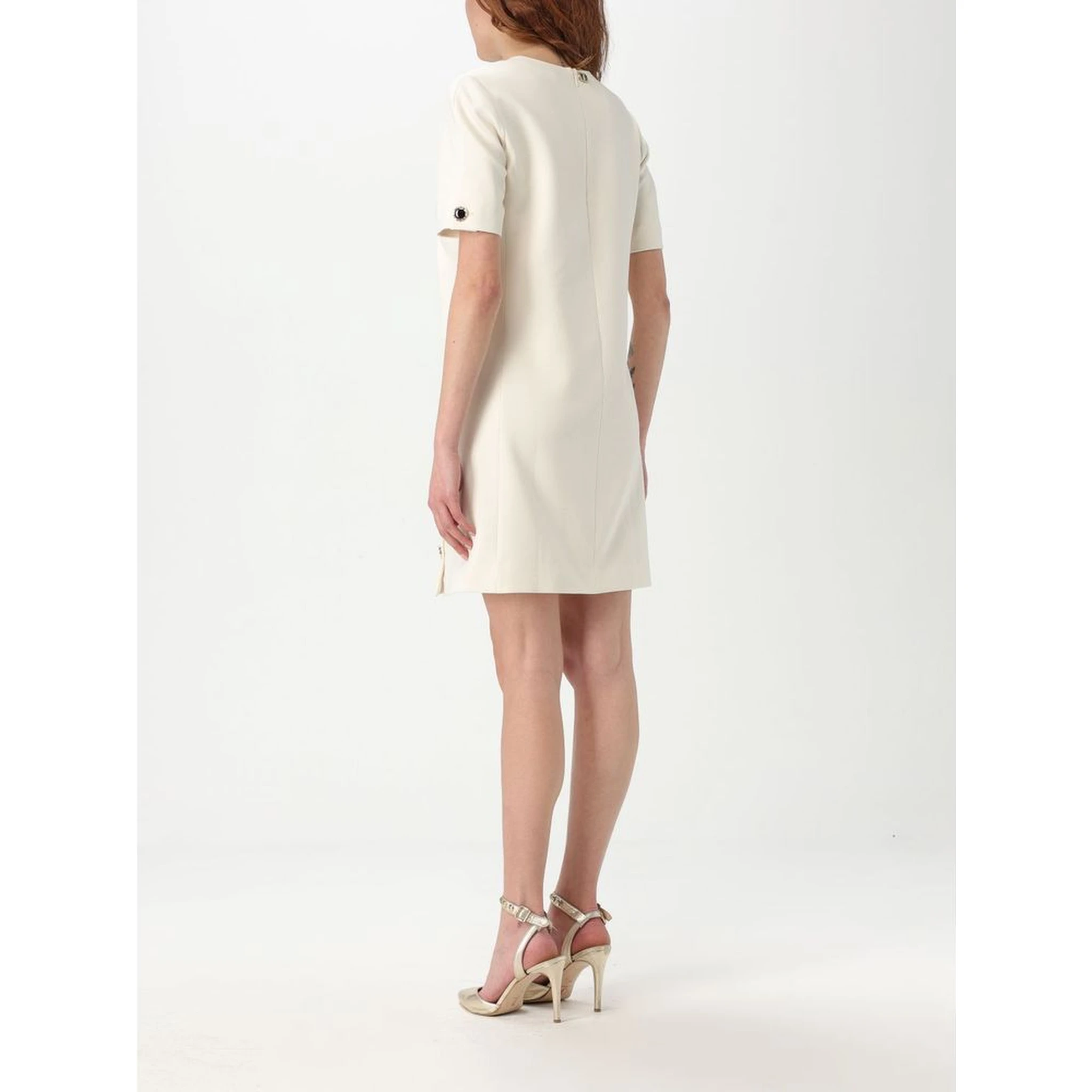 Pearl Polyester Casual Dress