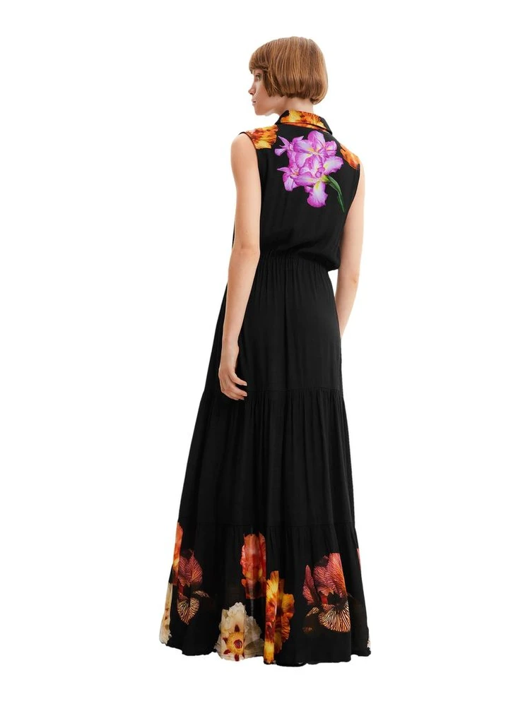 Black Viscose Casual Dress alternative