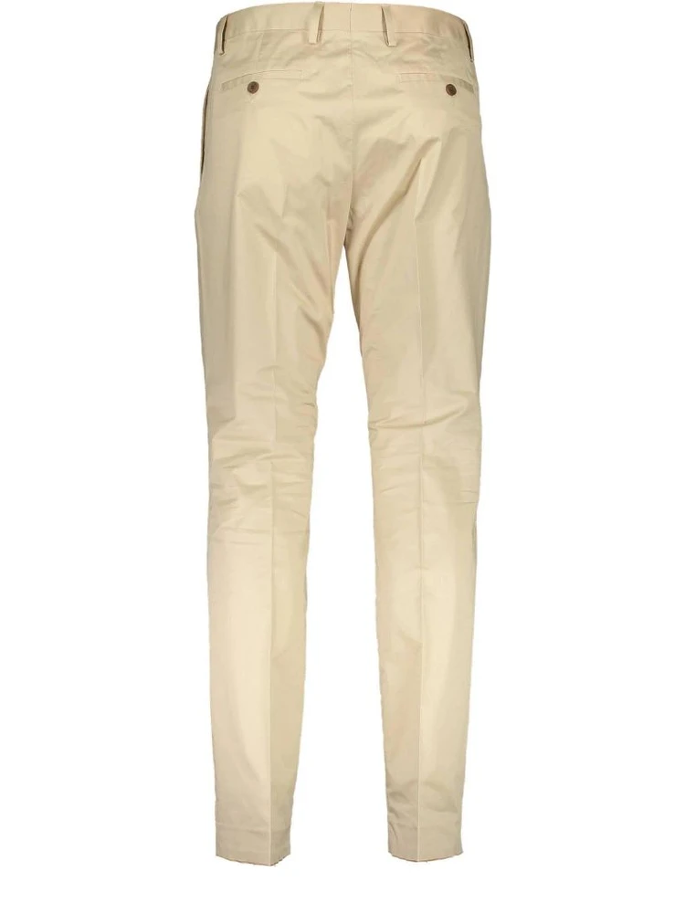Beige Cotton Casual Pants alternative
