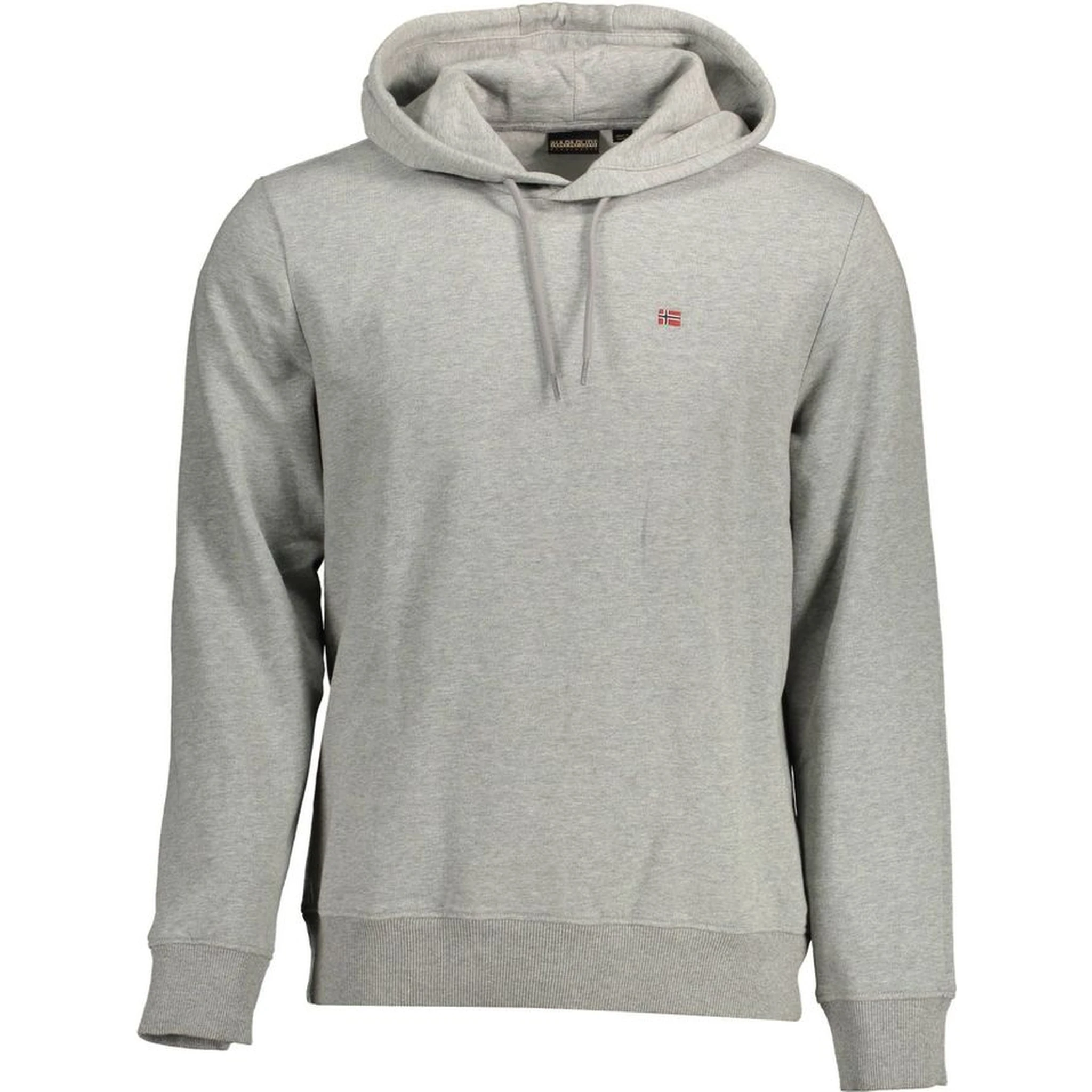Gray Cotton Hoodie