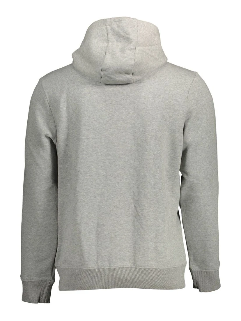 Gray Cotton Hoodie