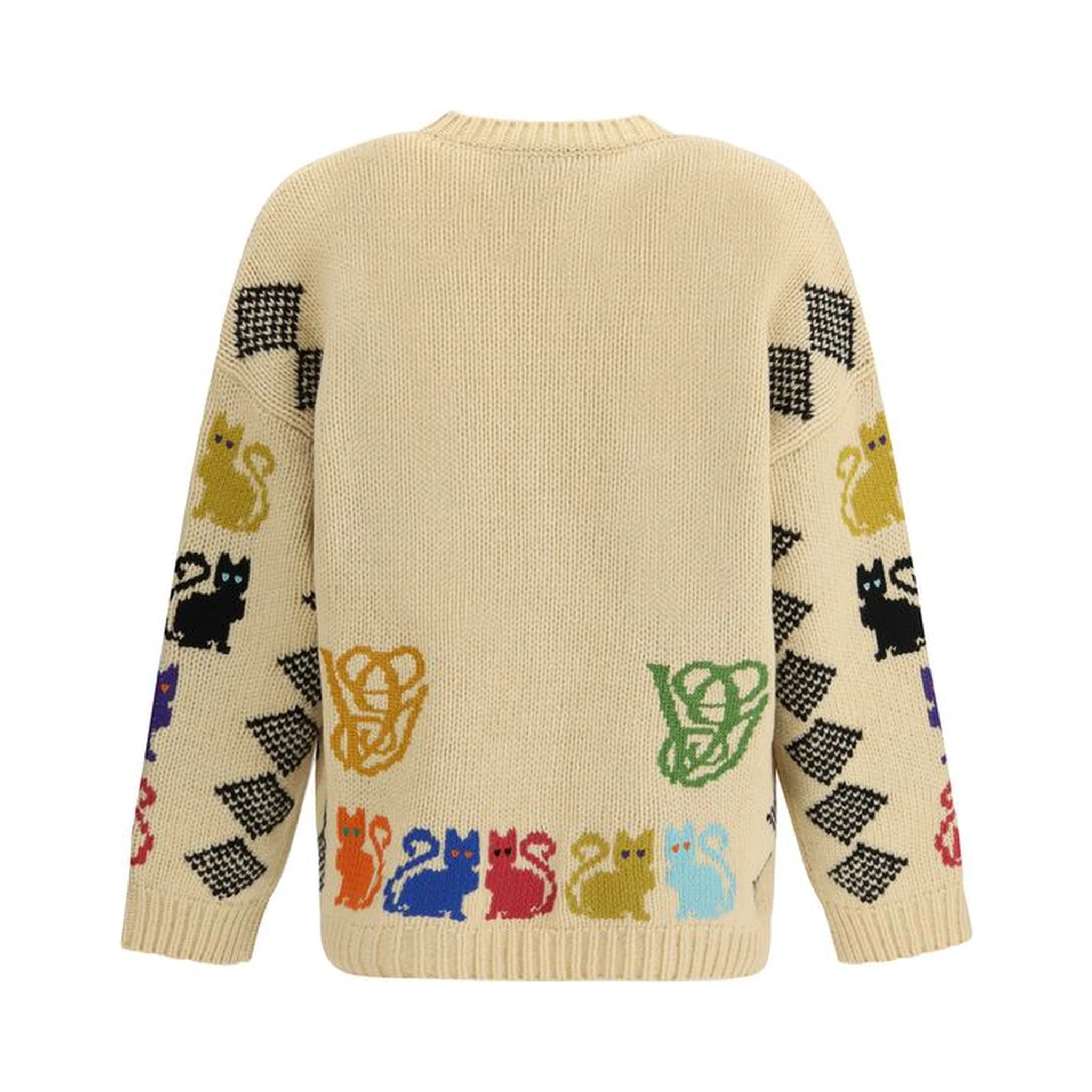 Multicolor Wool Cardigan