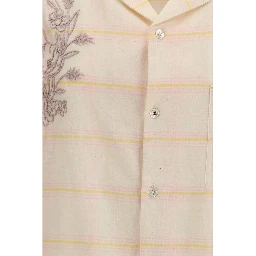 Multicolor Cotton Shortsleeve Shirt