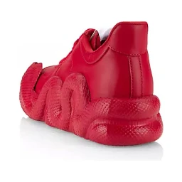 Multicolor Calfskin Chunky Sneakers