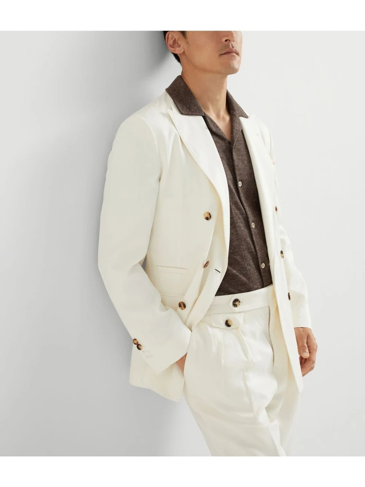 Brunello Cucinelli Jackets White alternative