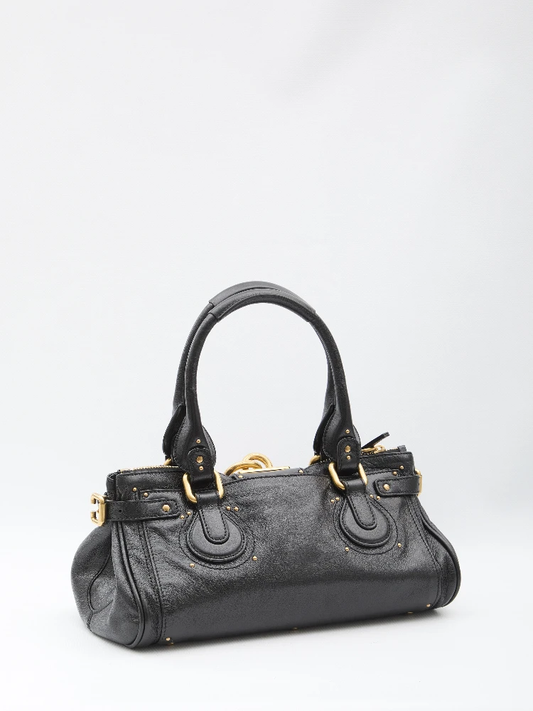 Paddington bag in garnet leather alternative