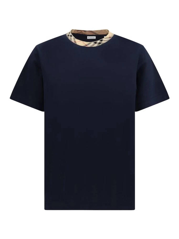 Blue Cotton T-Shirt