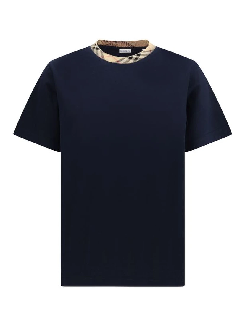 Blue Cotton T-Shirt