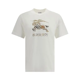 تي شيرت قطني أبيض