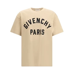 Beige Cotton T-Shirt