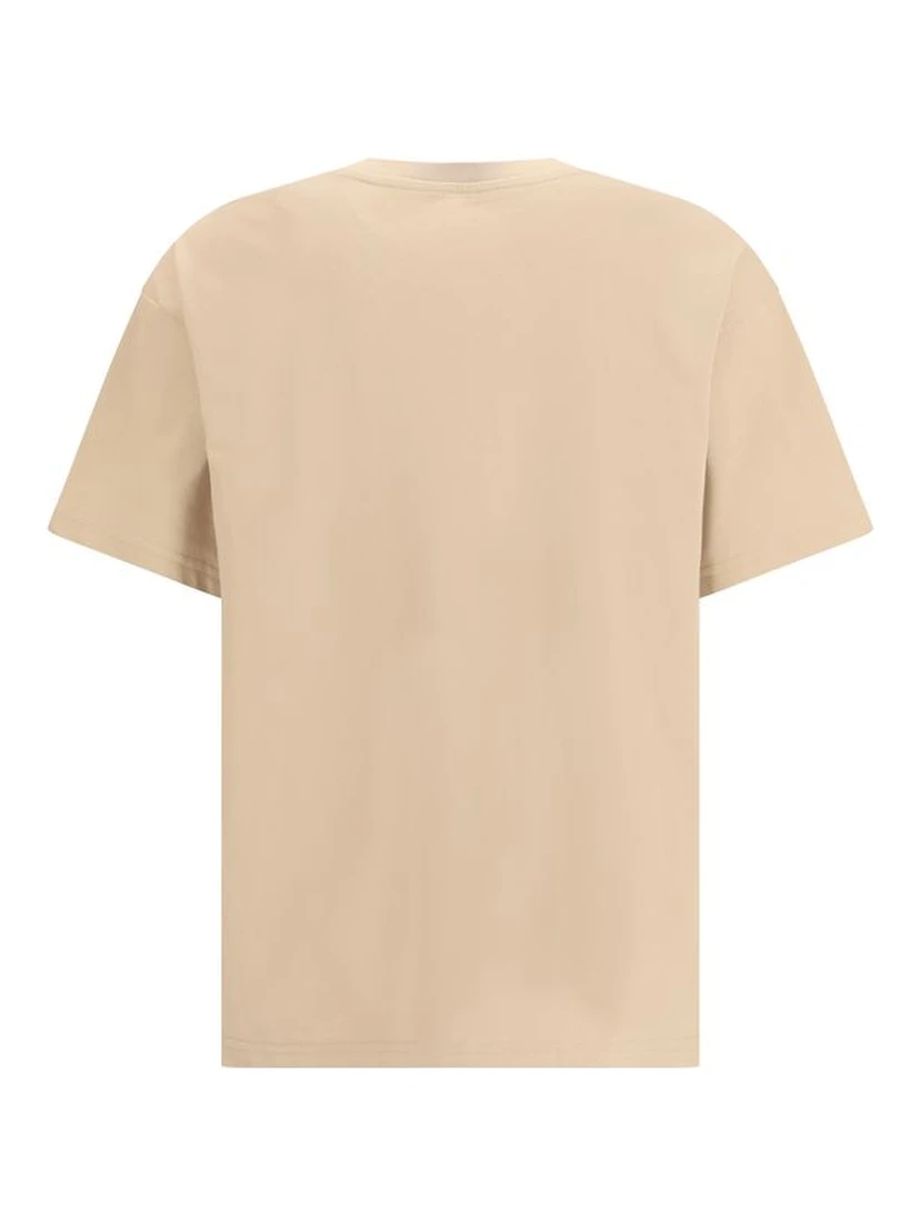 Beige Cotton T-Shirt
