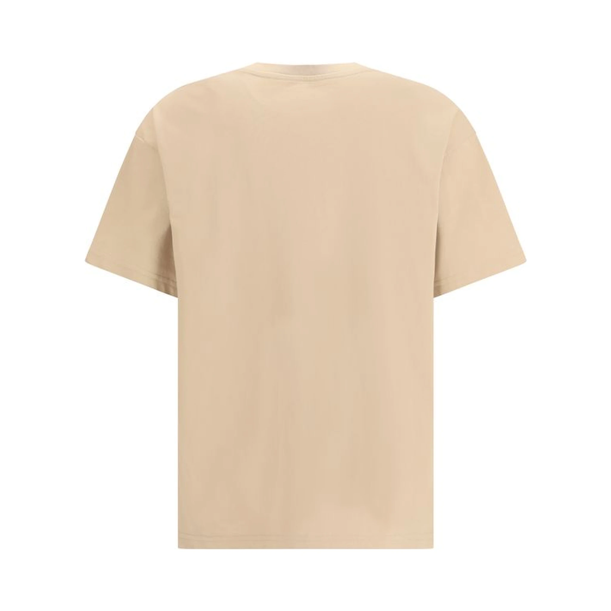 Beige Cotton T-Shirt