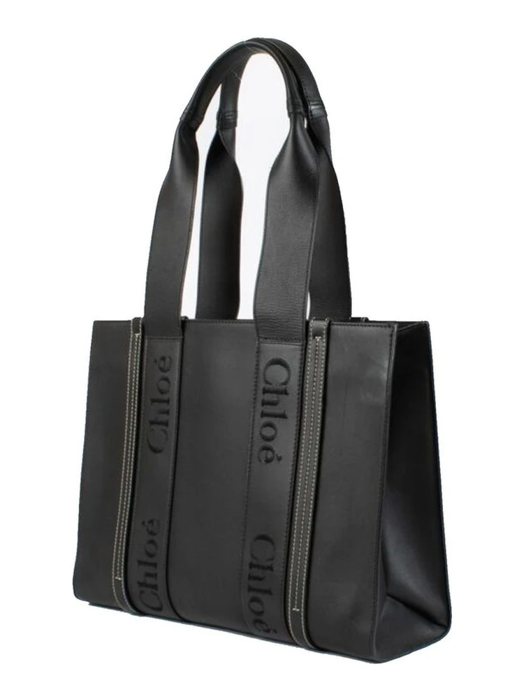 Black Leather Tote Bag alternative