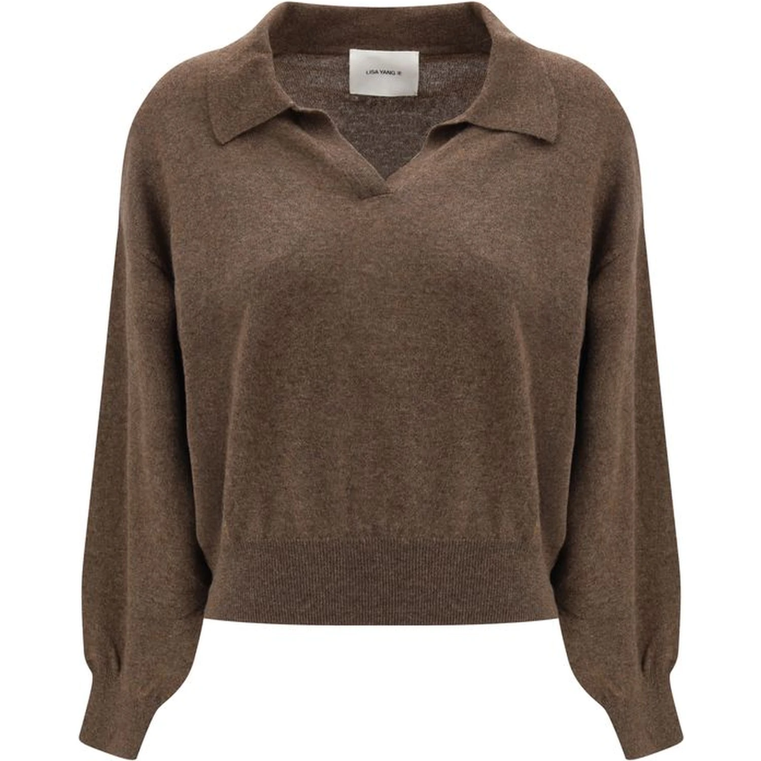 Brown Cashmere Sweatshirt