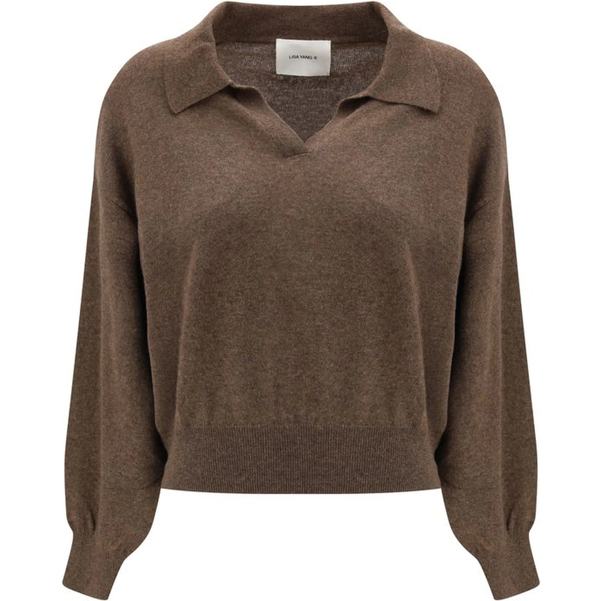 Brown Cashmere Sweatshirt