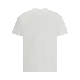 تي شيرت قطني أبيض