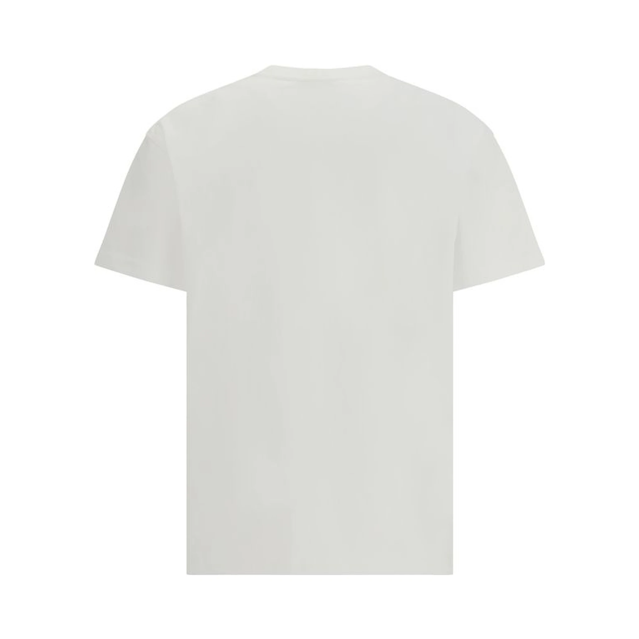 تي شيرت قطني أبيض