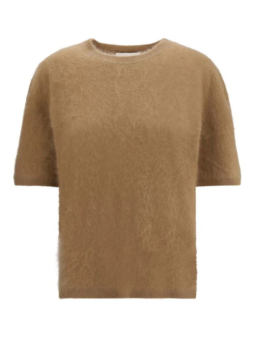 Brown Cashmere Sweatshirt