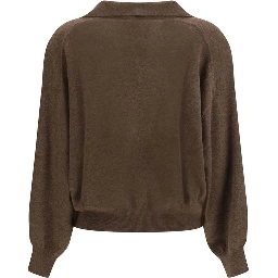 Brown Cashmere Sweatshirt