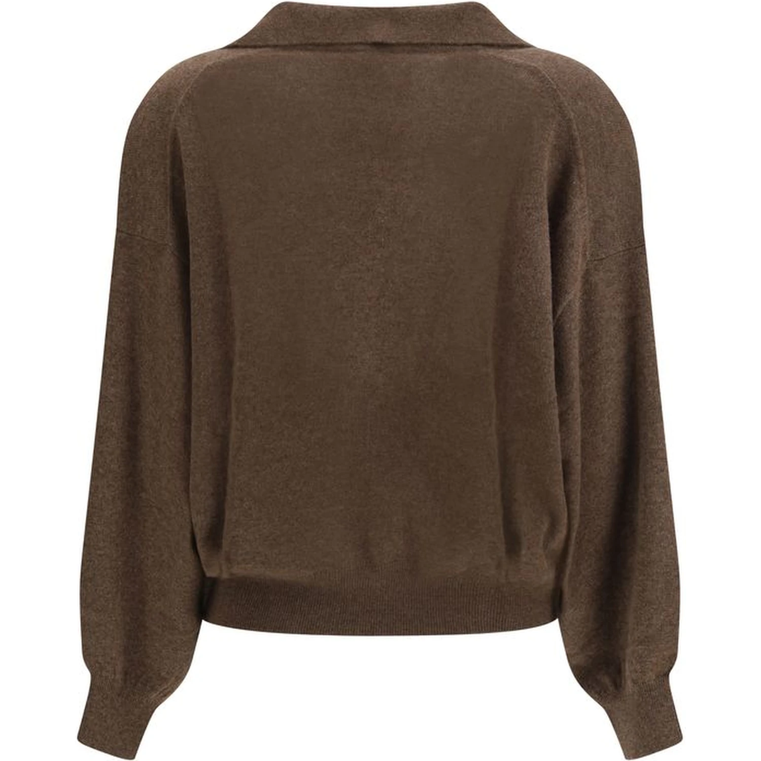 Brown Cashmere Sweatshirt