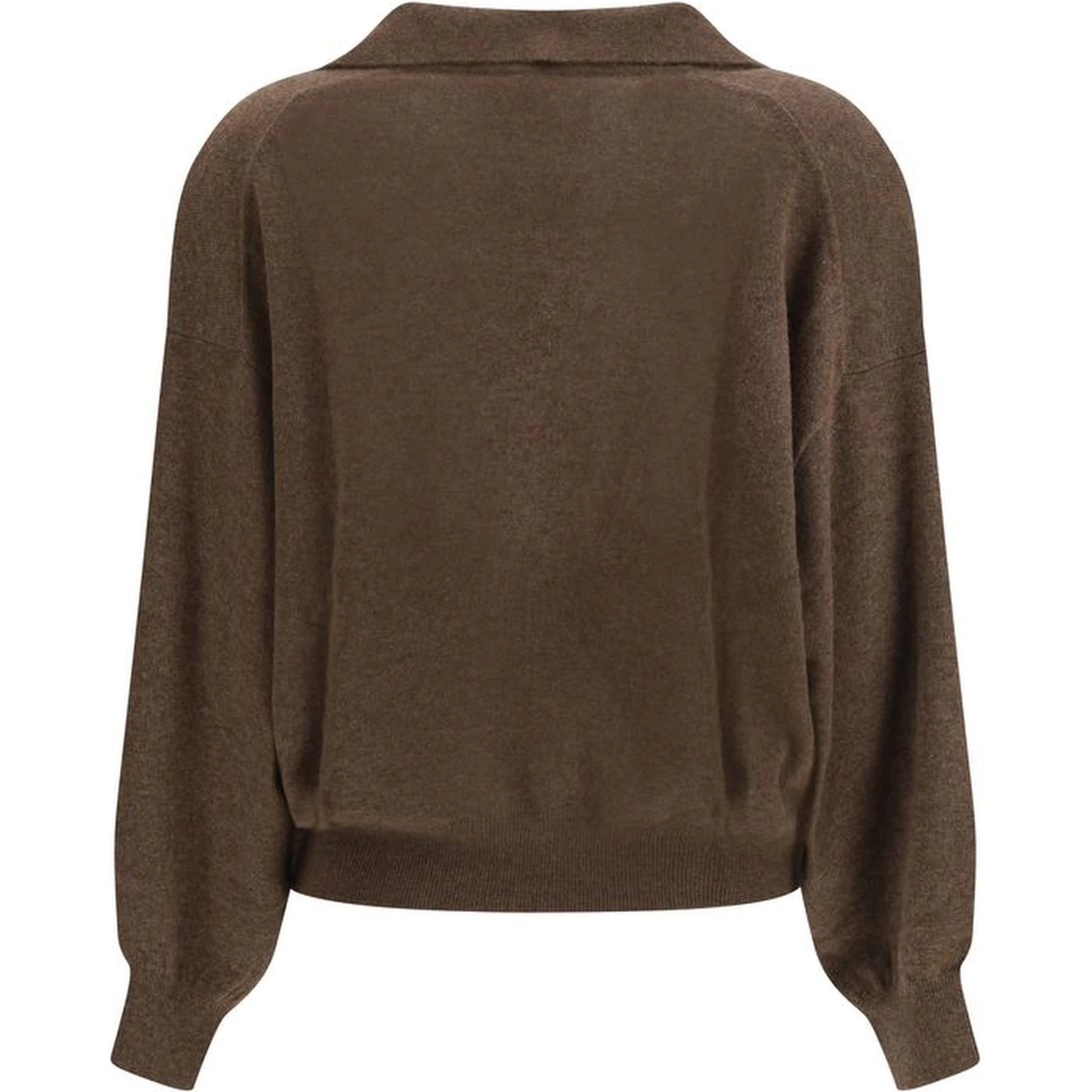Brown Cashmere Sweatshirt