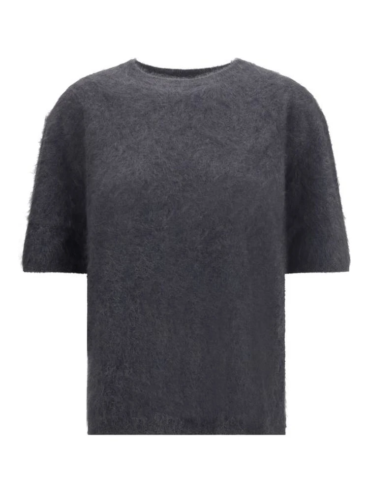 Gray Cashmere Sweatshirt