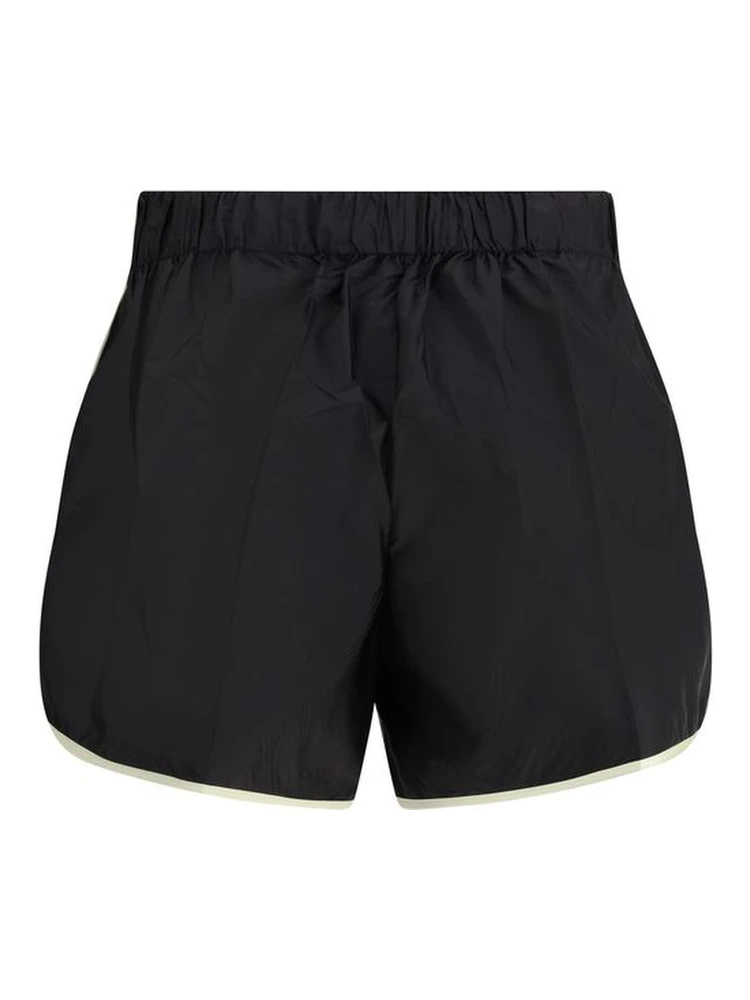Black Recycled Polyamide Bermuda Shorts alternative