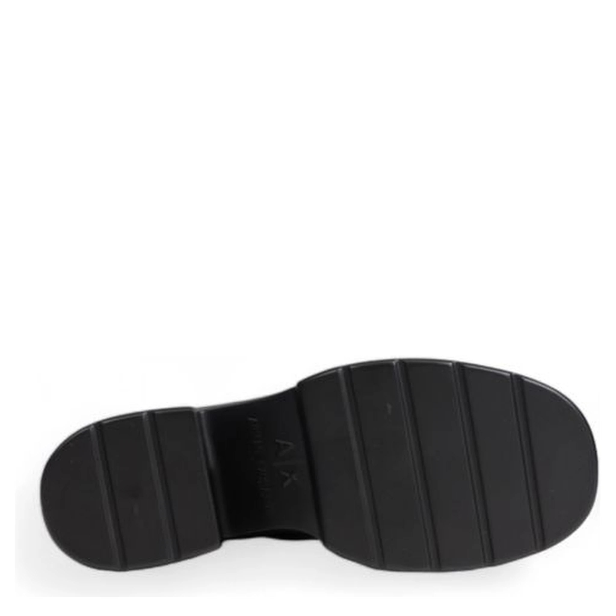 Black Polyester Ankle Boots