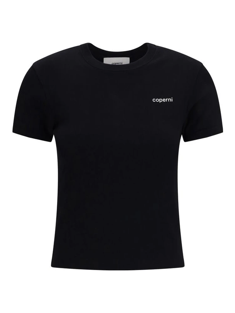Black Cotton T-Shirt