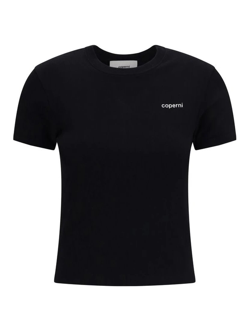 Black Cotton T-Shirt