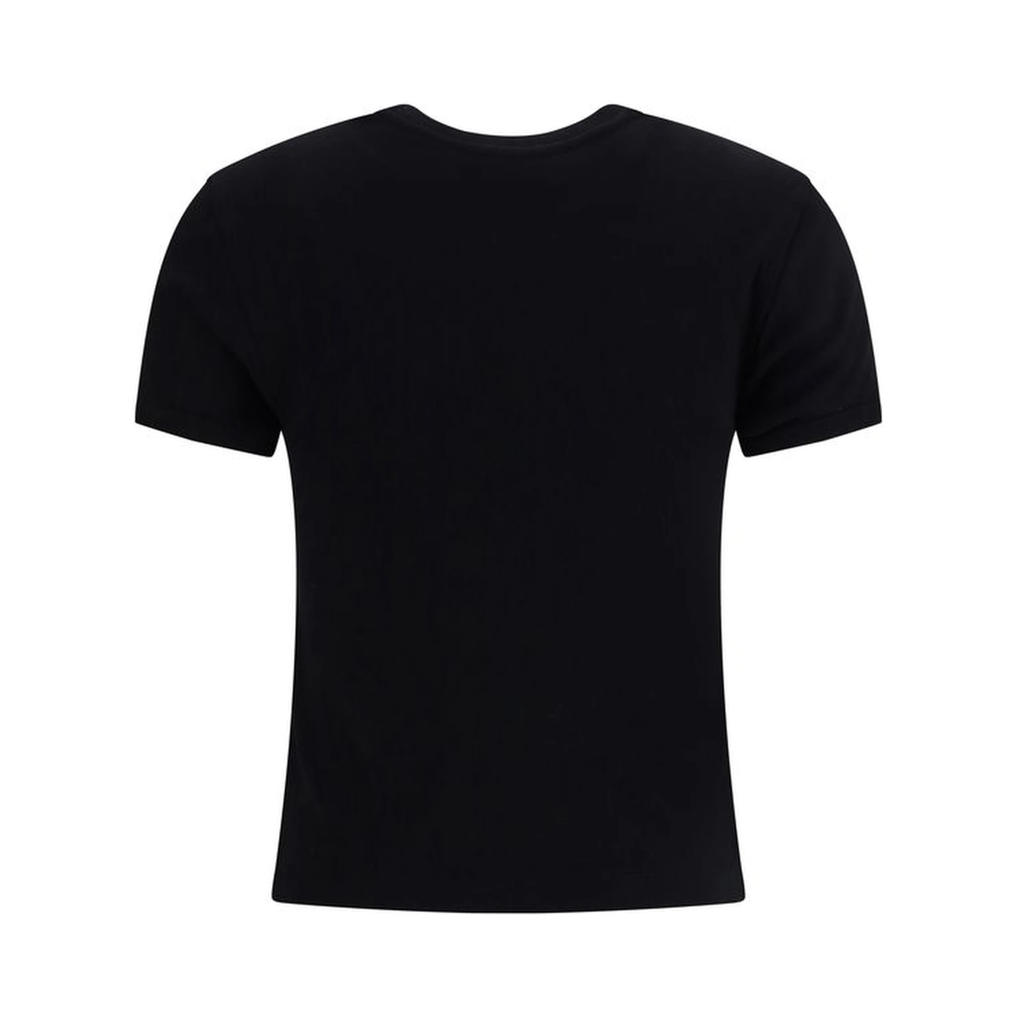 Black Cotton T-Shirt